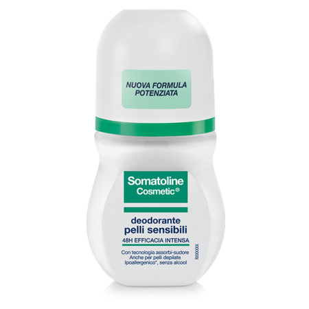 Somatoline Cosmetic Deodorante Pelli Sensibili Roll-On 50 ml