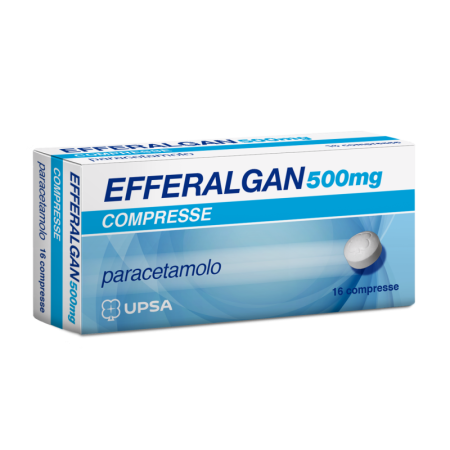 Efferalgan 500 Mg Paracetamolo 16 Compresse