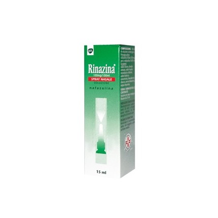 Rinazina Spray Nasale Decongestionante Nafazolina 15 ml