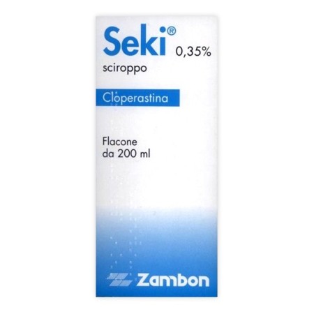 Seki Sciroppo Tosse Secca 3,54 mg/ml Flacone 200 ml