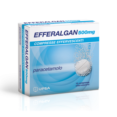 Efferalgan 500 Mg Paracetamolo 16 Compresse Effervescenti