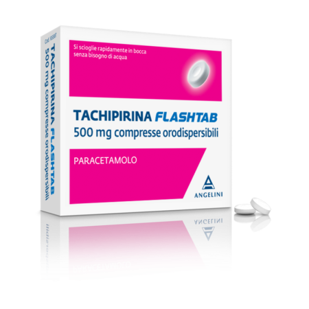 Tachipirina Flashtab 500 mg Paracetamolo 16 Compresse