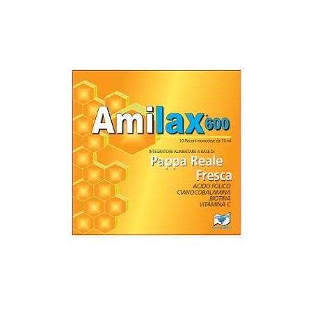 Amilax Pappa Reale 10 Flaconi 10 Ml