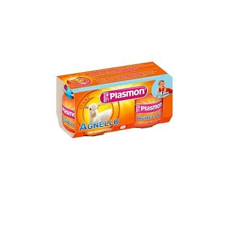 Plasmon Omogenizzato Agnello 2 vasetti da 120g