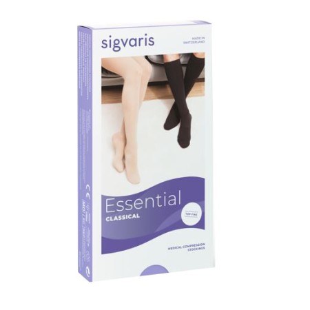 Sigvaris 702 AD Gambaletto Compressivo Terapeutico Punta Aperta Colore Crispa Taglia 3 S Lungo