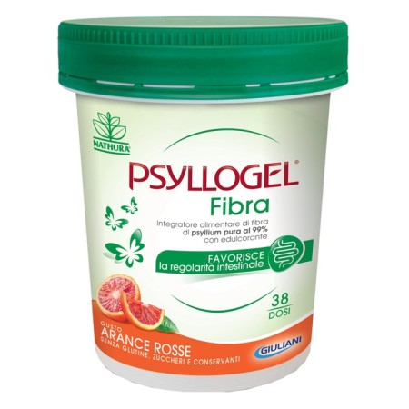 Psyllogel Fibra Integratore Intestinale Gusto Arancia Rossa 170 g