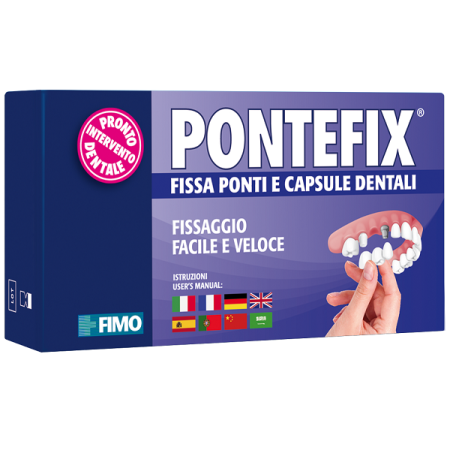 Pontefix Set Fissaggio Ponti e Capsule Dentali 7g