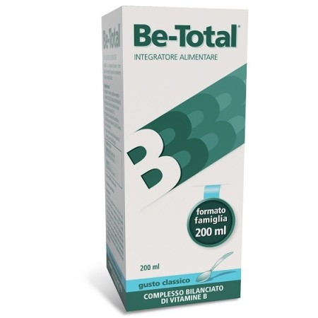 Be-Total Sciroppo Classico Integratore Vitamina B 200 ml