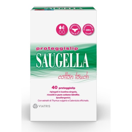 Saugella Cotton Touch Proteggi Slip PROMO 40 Pezzi