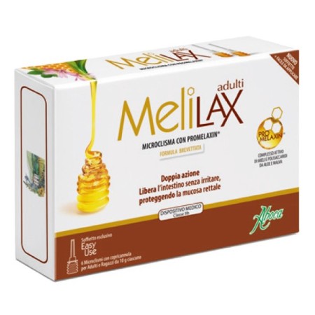 Melilax Adulti Aboca Microclisma Evacuativo 6 Pezzi