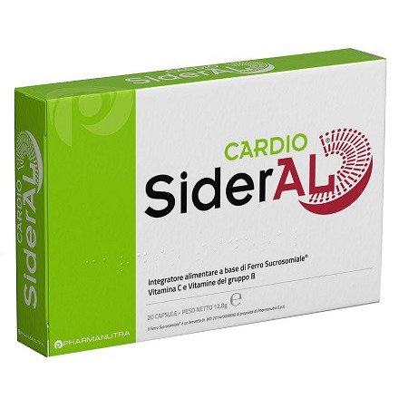 Cardiosideral Integratore Ferro 20 Capsule