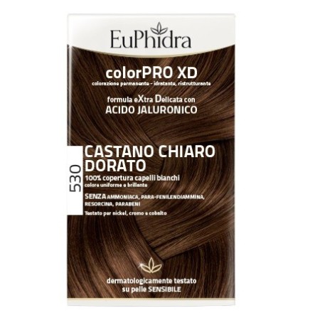 Euphidra ColorPRO XD 530 Castano Chiaro Dorato Tintura Extra Delicata