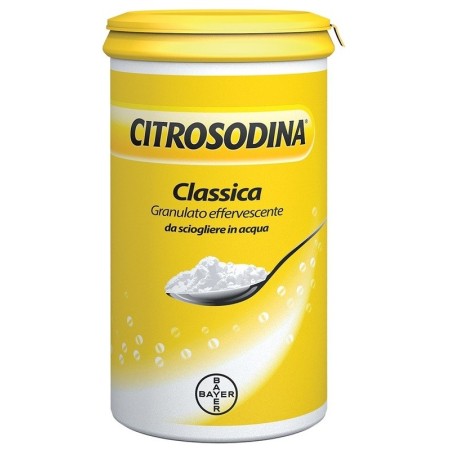 Citrosodina Granulato Effervescente Digestivo Con Bicarbonato di Sodio Gusto Limone 150 g