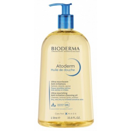 Bioderma Atoderm Olio Doccia Ultra-Nutriente Pelle Secca 1 L