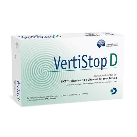 Vertistop D Compresse 20 Compresse