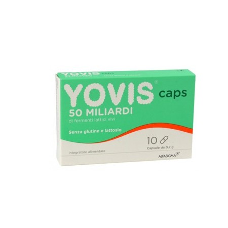 Yovis Caps 50 Miliardi Integratore Fermenti Lattici Vivi 10 Capsule