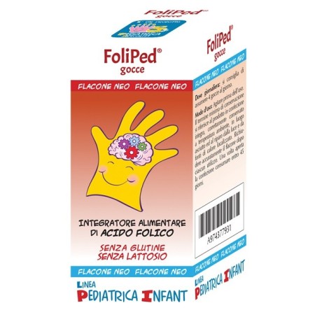 Foliped Gocce Integratore Acido Folico Bambino 5 ml