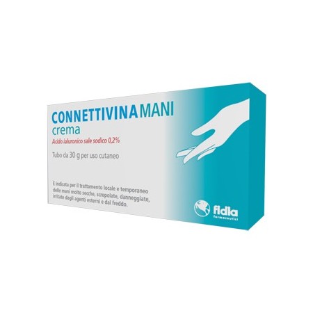 Connettivina Mani Crema Con Acido Ialuronico 30 g