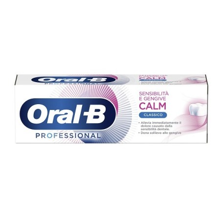 Oral B Dentifricio Sensibilità e Gengive Calm Classico 75 ml