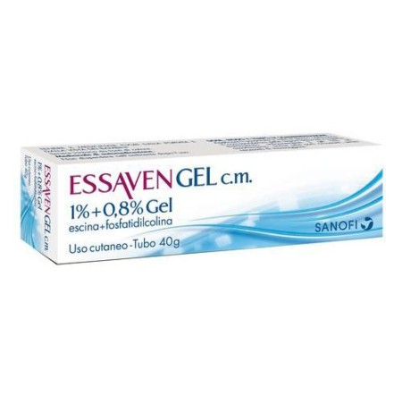 Essaven Gel 10 mg/g   8 mg/g Escina Fosfatidilcolina Insufficienza Venosa e Fragilità Capillare Tubo