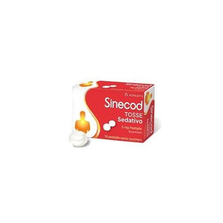 Sinecod Tosse Sedativo 5mg Butamirato Citrato 18 Pastiglie