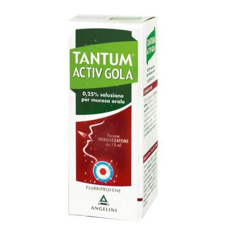 Tantum Verde Gola Spray 0,25% Soluzione Per Mucosa Orale 15 ml