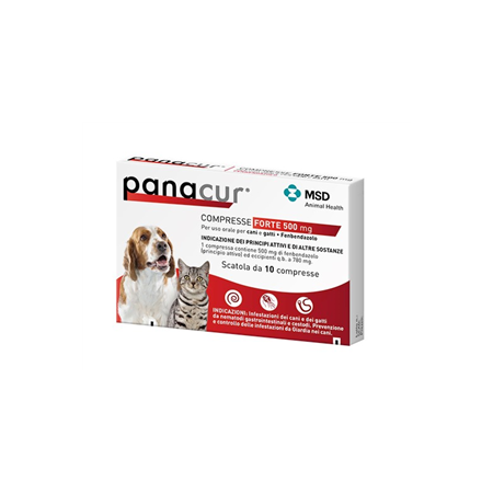 PANACUR FORTE 10CPR 500MG