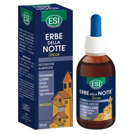 Esi Erbe Della Notte Integratore Sonno Gocce 50 ml