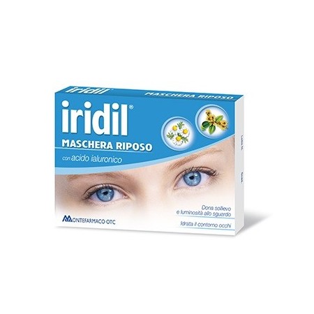 Iridil Maschera Riposante Occhi 4 Pezzi