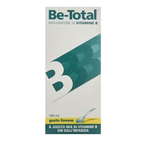 Be-Total Sciroppo Gusto Limone Integratore di Vitamina B 100 ml