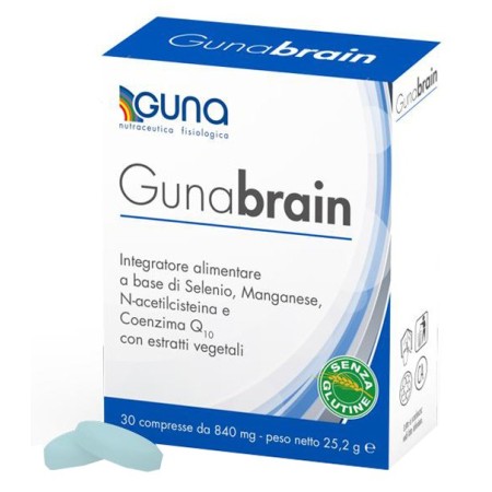 Guna Brain Integratore Per La Concentrazione 30 Compresse