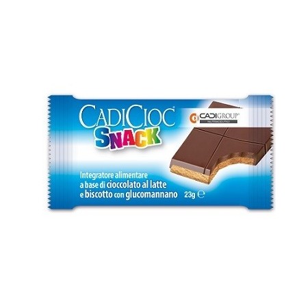 Cadicioc Snack Latte Biscotto e Cioccolato 1 Barretta