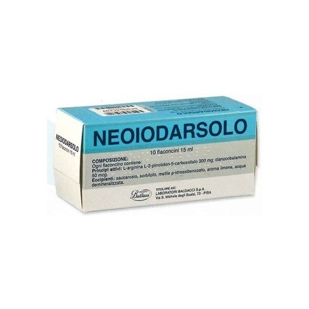 Neoiodarsolo L-arginina 10 Flaconcini 15 ml