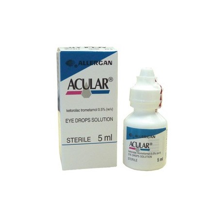 Acular 0,5% p/v Ketorolac Soluzione Oftalmica 5 Ml