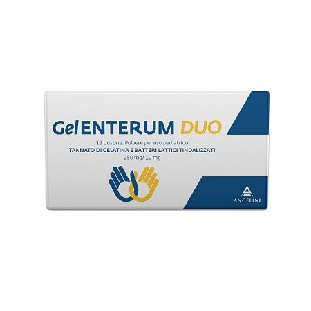 GelEnterum Duo Integratore Intestinale Pediatrico In Polvere 12 Bustine