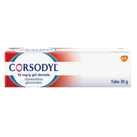 Corsodyl Gel Dentale Clorexidina gluconato 1 gr/100g tubo da